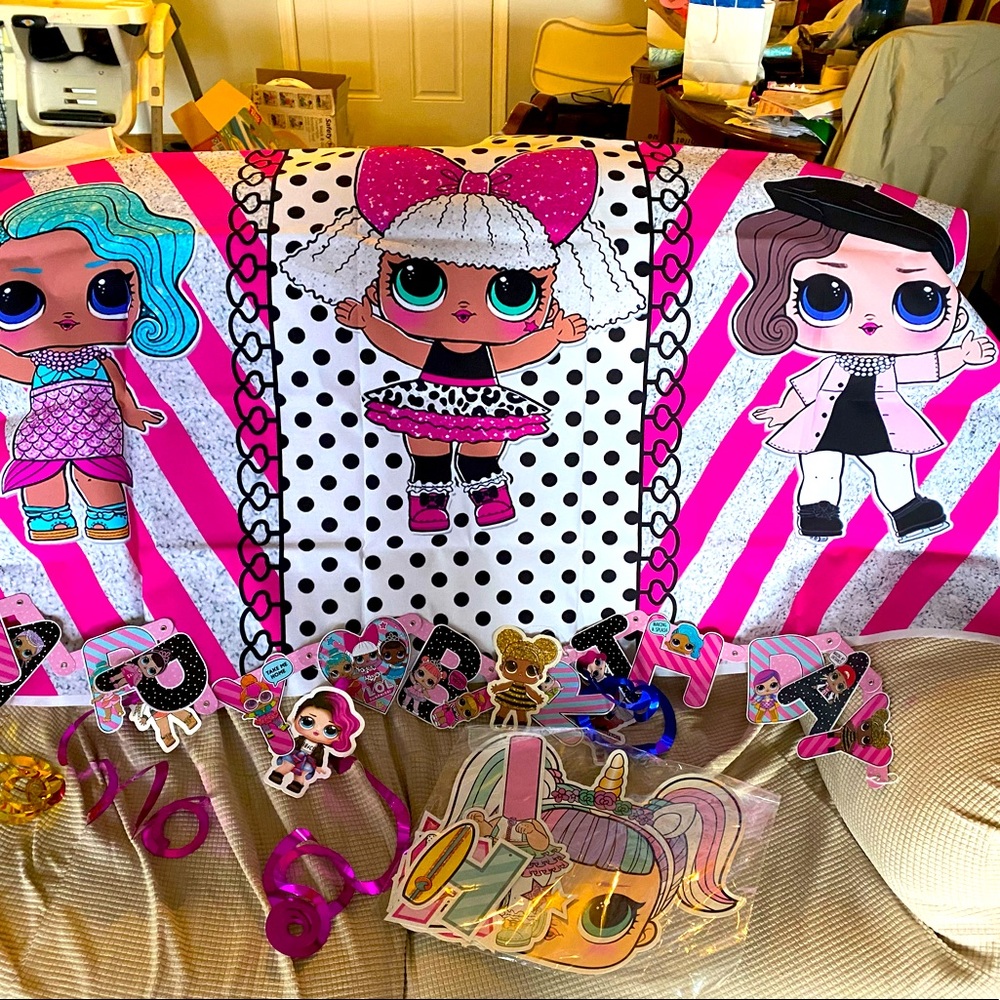 L.O.L. Surprise! Birthday Party decor